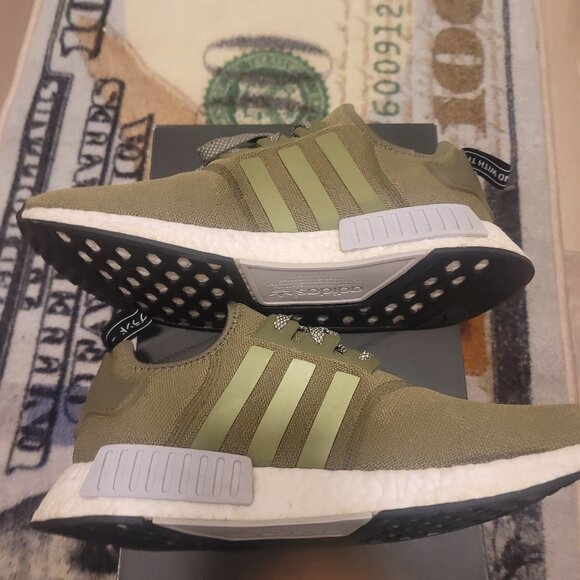 Adidas NMD R1 Olive 2016 Size 11.5 BB2790 Green Olive Boost main image 4